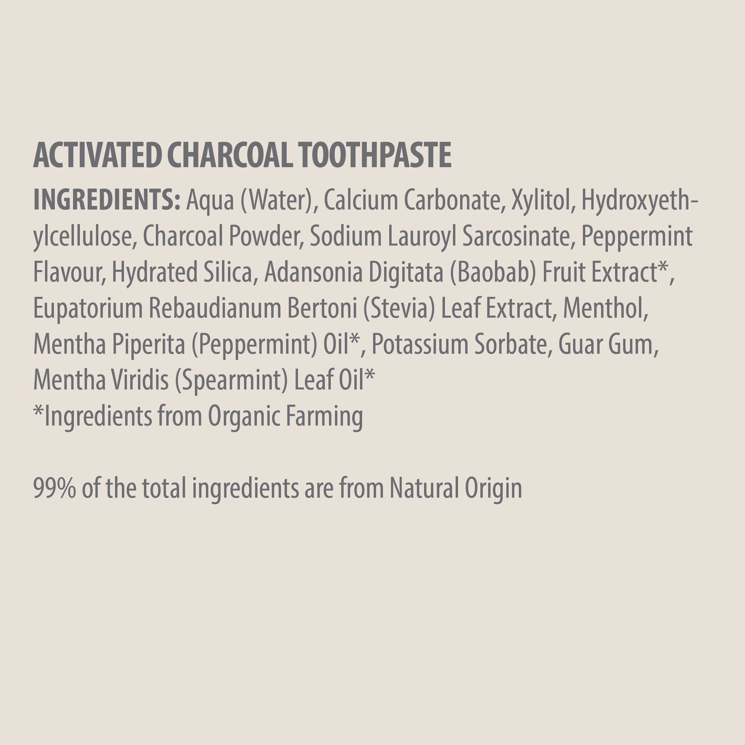 Pure Beginnings Activated Charcoal naturalna pasta do zębów 100 ml