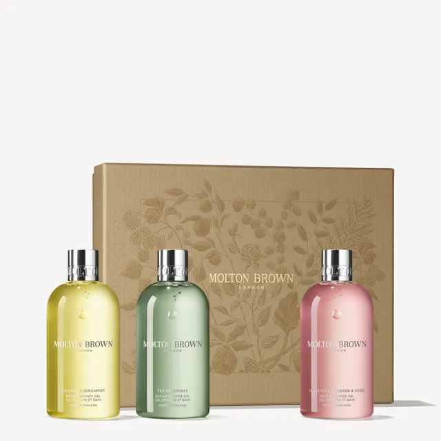 Molton Brown zestaw żeli pod prysznic 3x300 ml kwiatowy