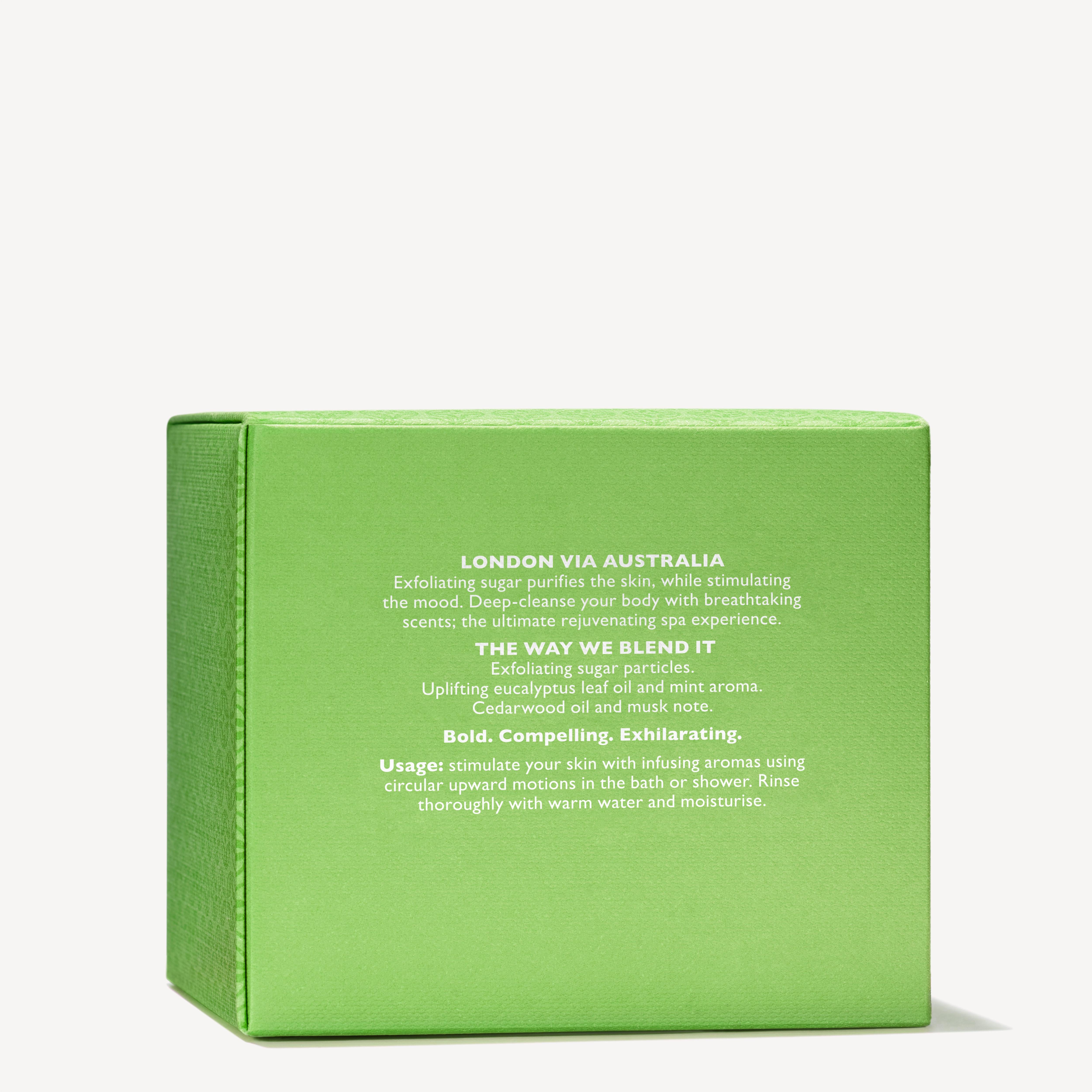 Molton Brown Infusing Eucalyptus peeling do ciała 275 g cukrowy