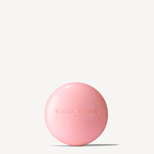 Molton Brown Delicious Rhubarb & Rose mydło w kostce 150 g różane