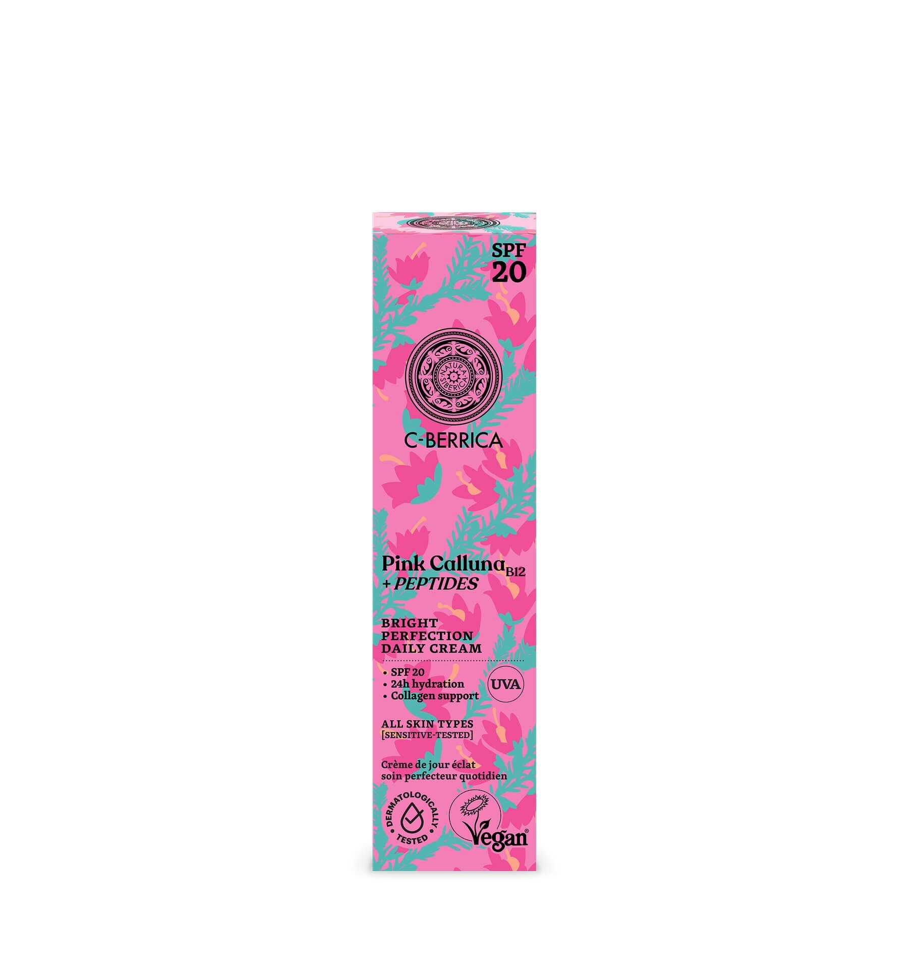 Taiga Siberica Bright Perfection krem do twarzy SPF20 nawilżający