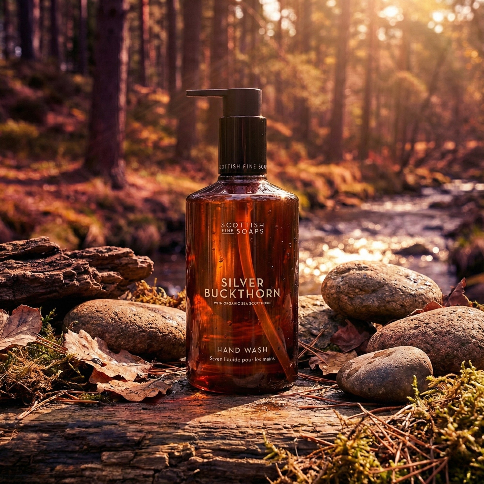 Scottish Fine Soaps Silver Buckthorn mydło do rąk 300 ml imbirowe