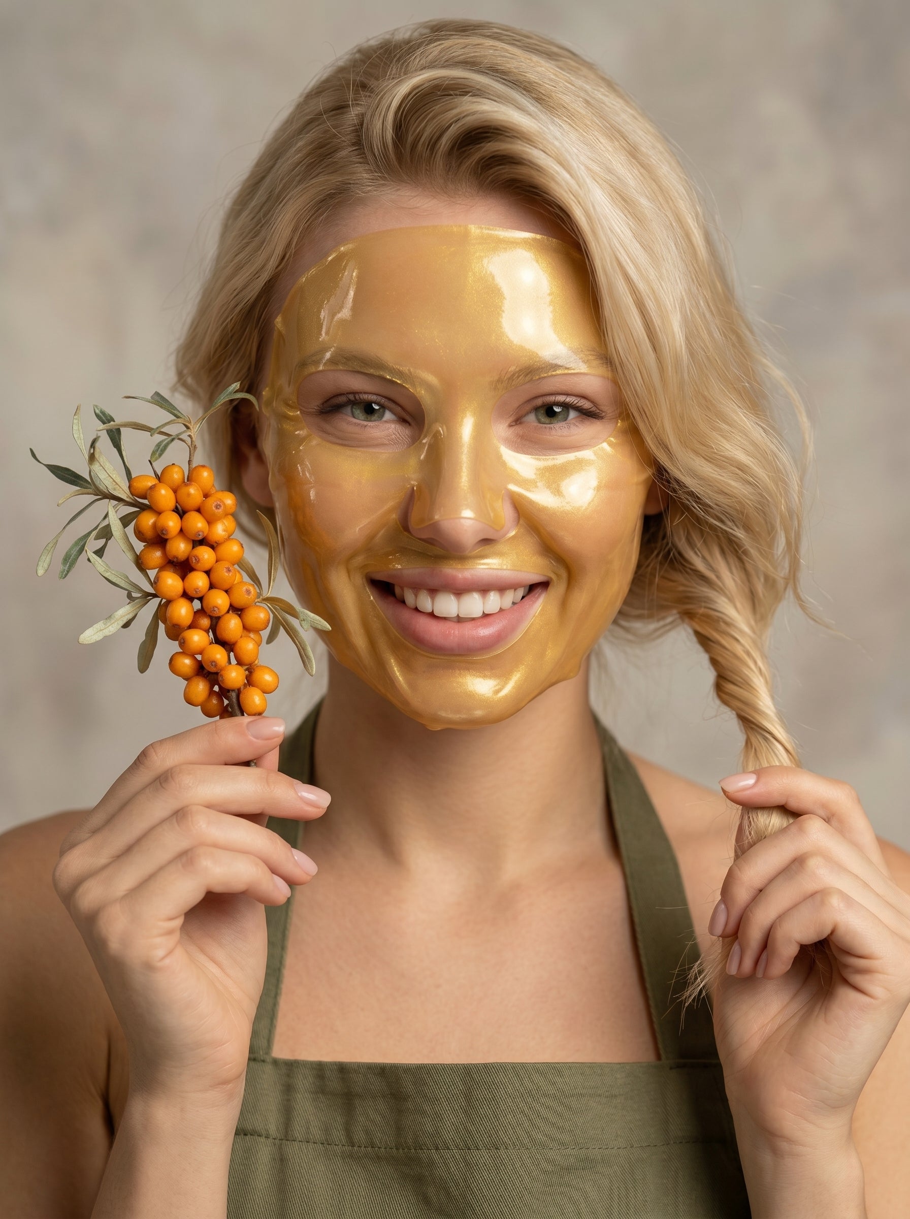 Taiga Siberica C-Berrica Pure Glow maska hydrożelowa rozświetlająca