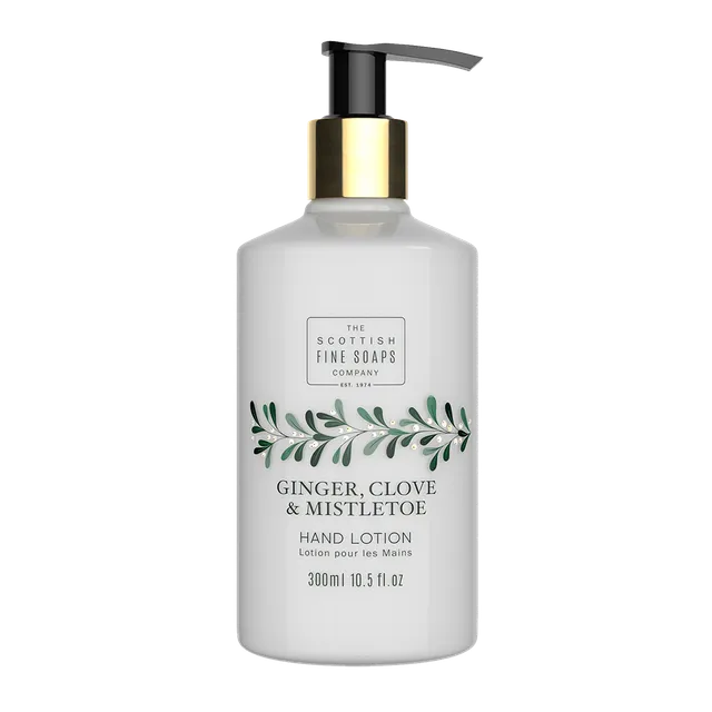 Scottish Fine Soaps Ginger Clove Mistletoe balsam do rąk 300 ml