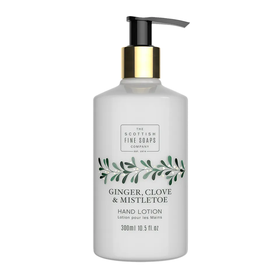 Scottish Fine Soaps Ginger Clove Mistletoe balsam do rąk 300 ml