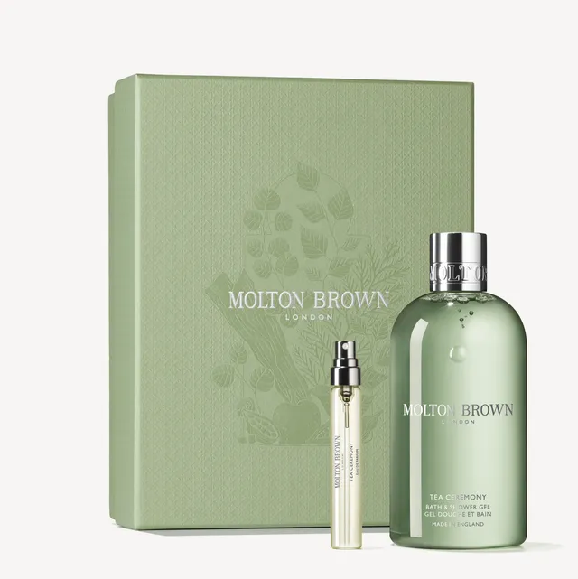 Molton Brown Tea Ceremony zestaw żel 300 ml + perfumy