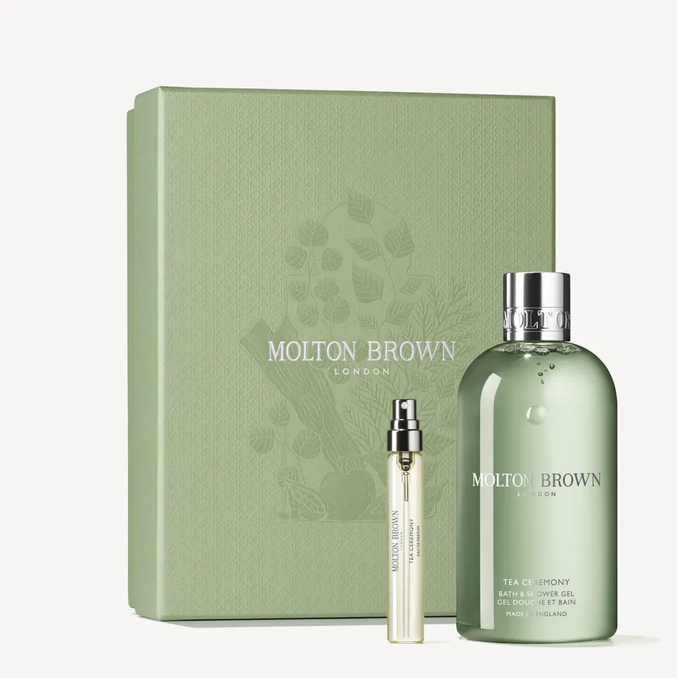 Molton Brown Tea Ceremony zestaw żel 300 ml + perfumy