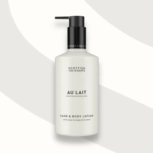 Scottish Fine Soaps Au Lait balsam do rąk i ciała 300 ml owsiany