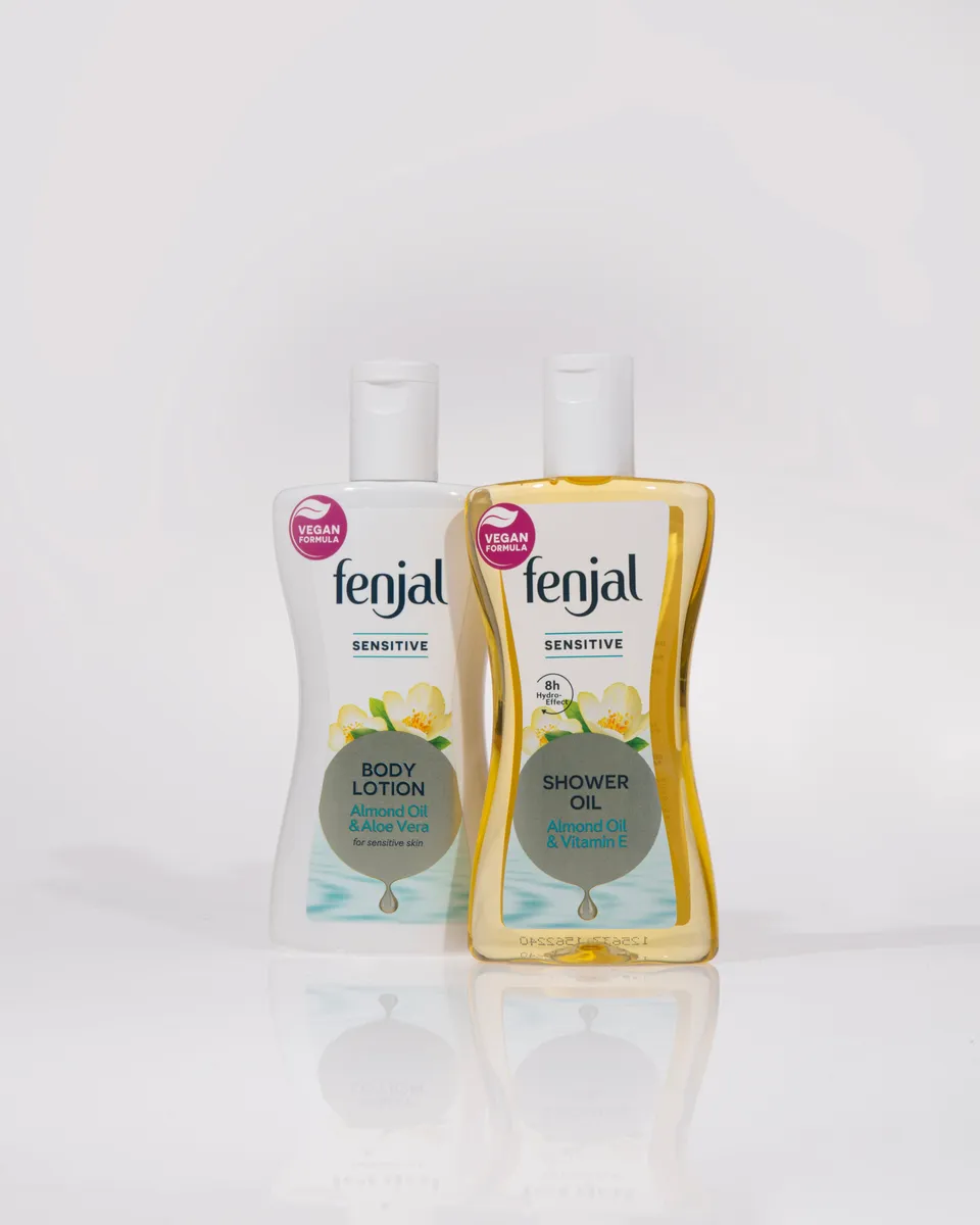 Fenjal Sensitive Cleanse Hydrate zestaw olejek balsam kwiatowy