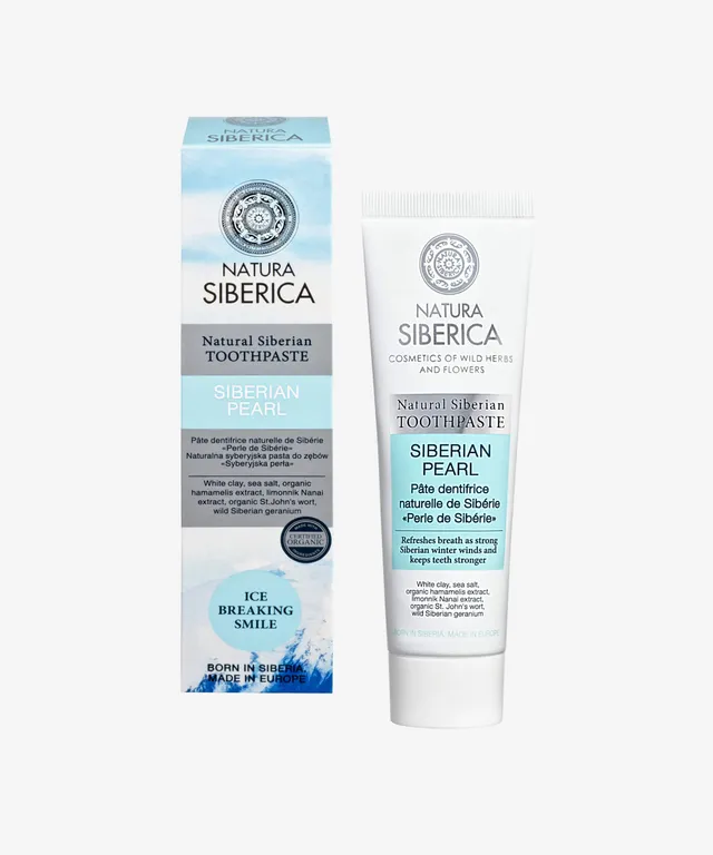 Taiga Siberica Siberian Pearl pasta do zębów mięta