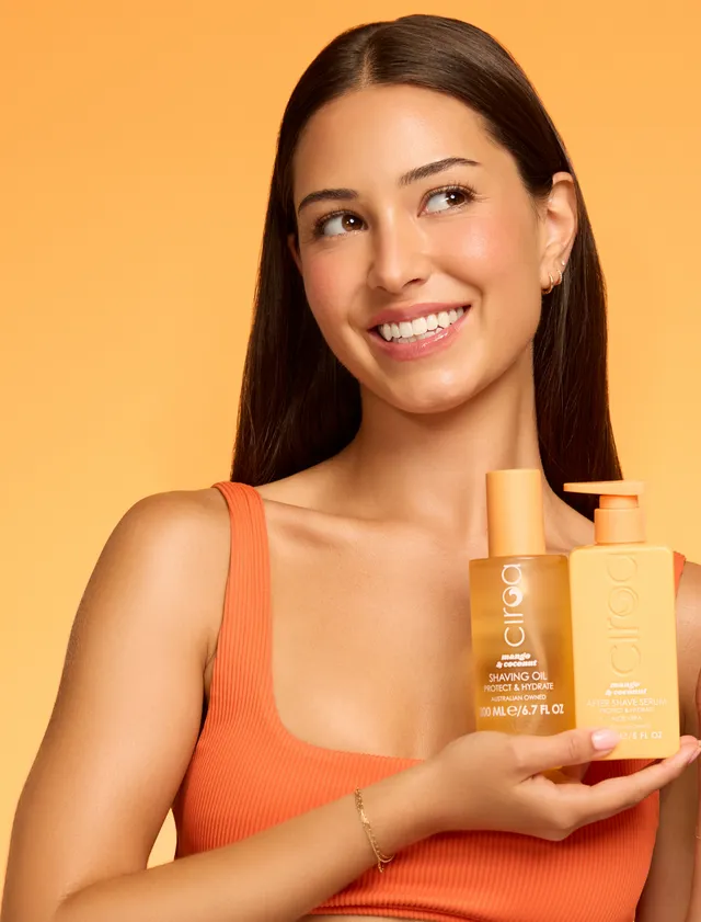 Ciroa Mango & Coconut zestaw do golenia olejek + serum