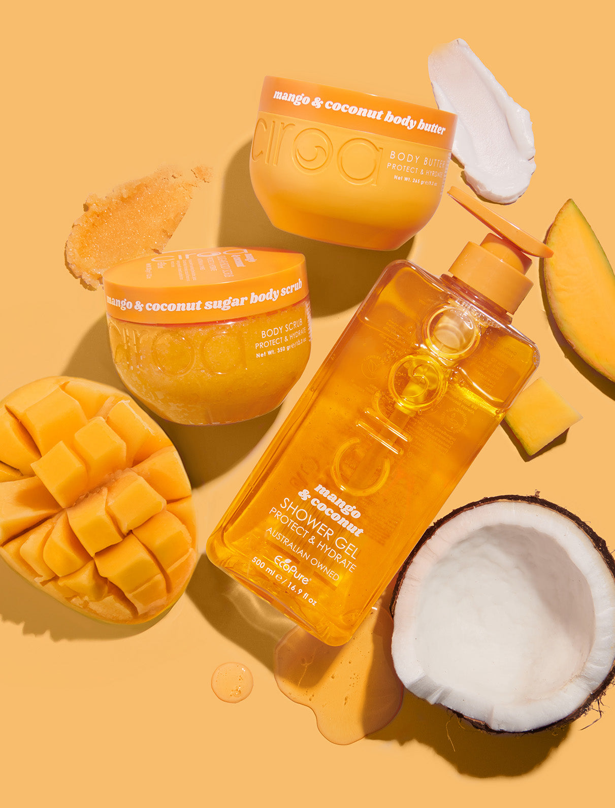 Ciroa Mango & Coconut masło do ciała 265 g mango-kokos