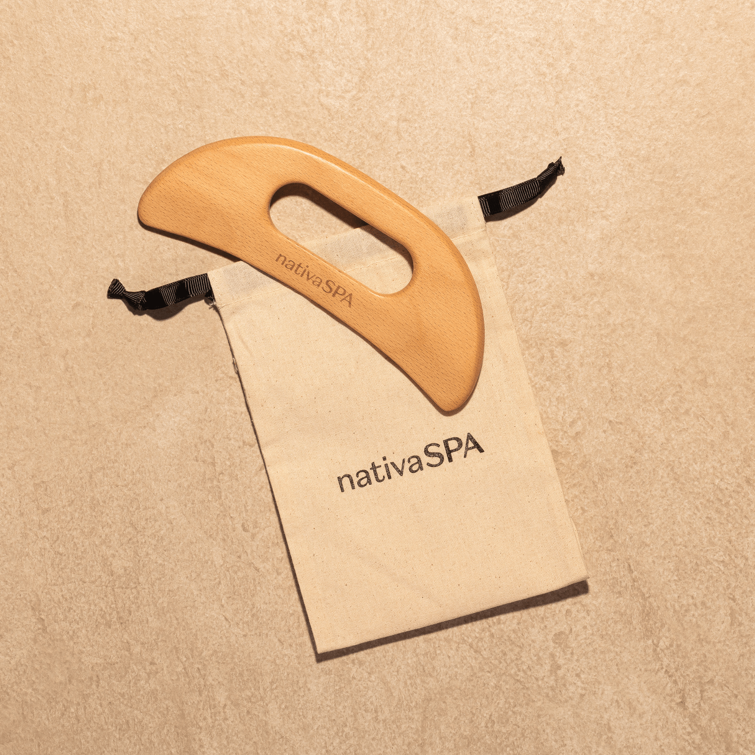 Nativa SPA Body Gua Sha masażer drewniany do ciała