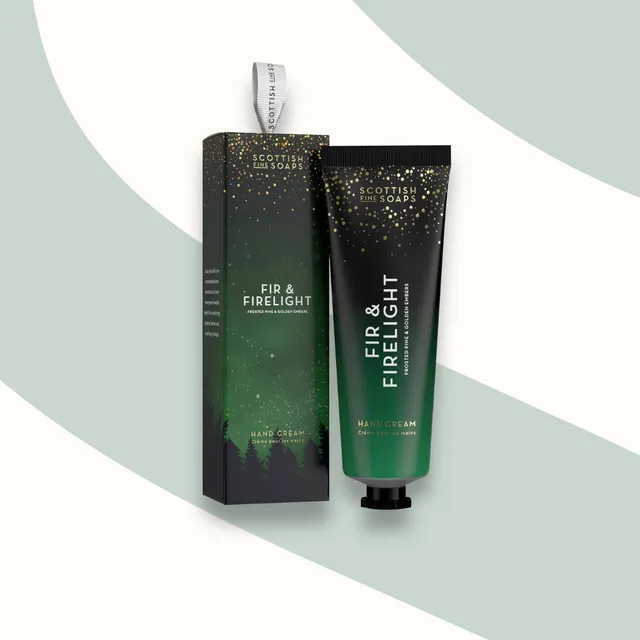 Scottish Fine Soaps Fir & Firelight krem do rąk 75ml leśny