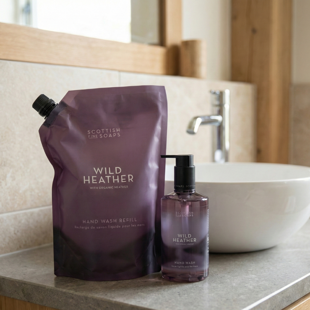 Scottish Fine Soaps Wild Heather mydło do rąk zapas 1,2 l