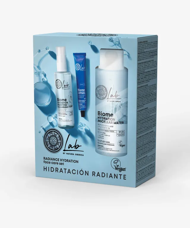 Taiga Siberica Radiance Hydration zestaw do twarzy nawilż.