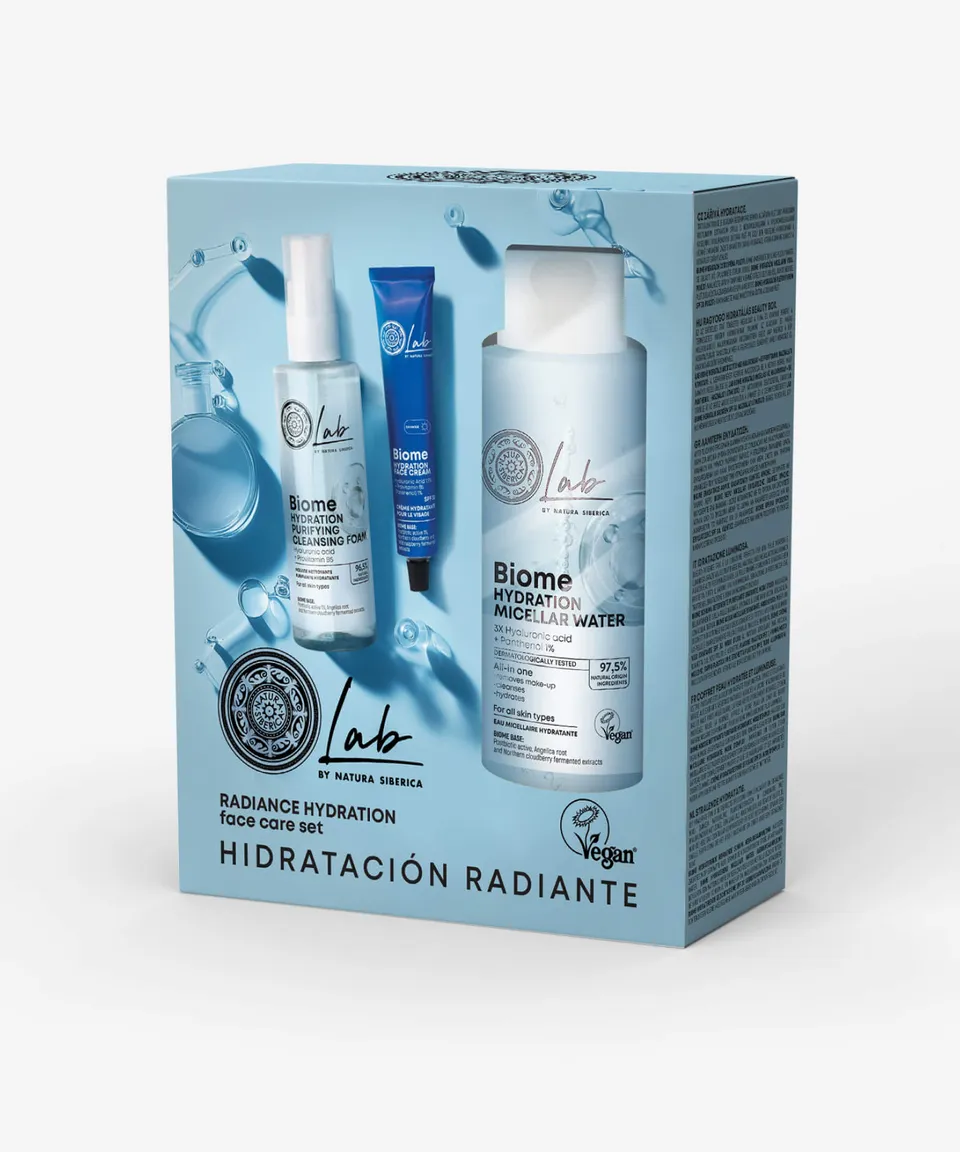 Taiga Siberica Radiance Hydration zestaw do twarzy nawilż.