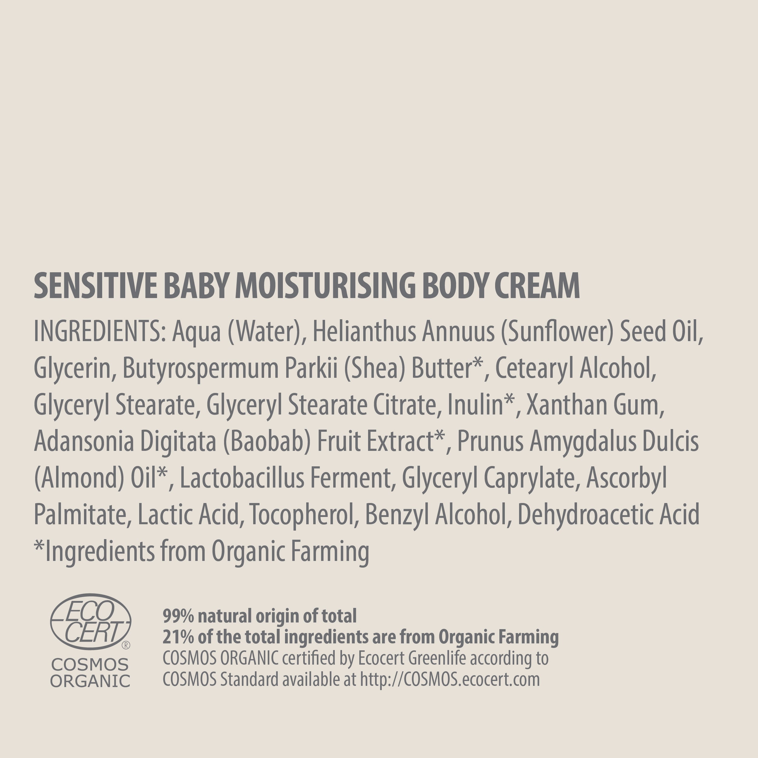 Pure Beginnings Moisturising Body Cream krem 150 ml bezzapachowy