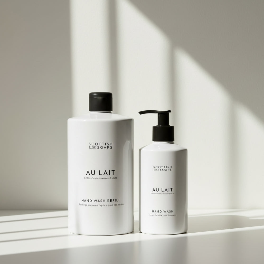 Scottish Fine Soaps Au Lait mydło do rąk zapas 750 ml