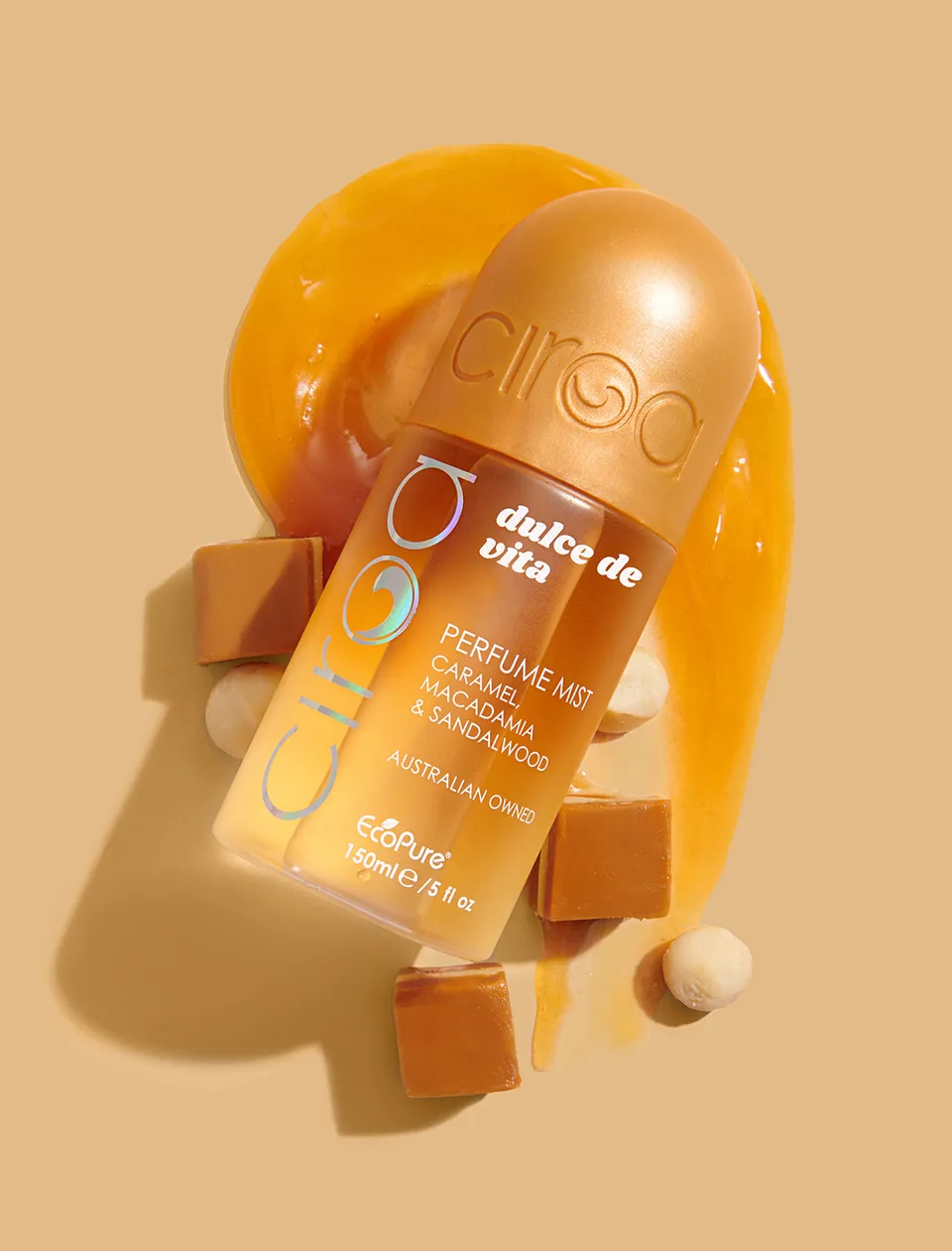Ciroa Dulce De Vita mgiełka do ciała 150 ml karmel