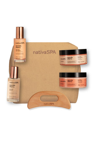 Nativa SPA Lilac Smoothing zestaw do ciała lilak