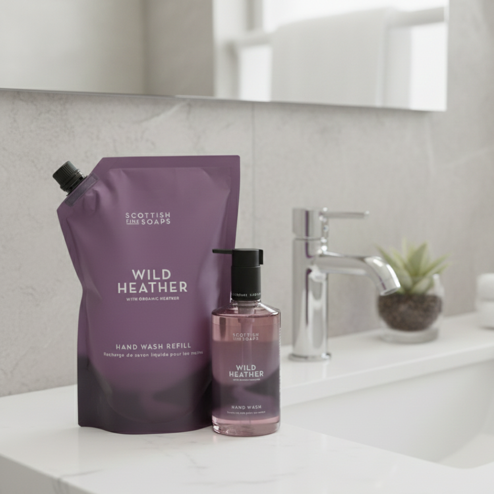 Scottish Fine Soaps Wild Heather mydło do rąk zapas 1,2 l