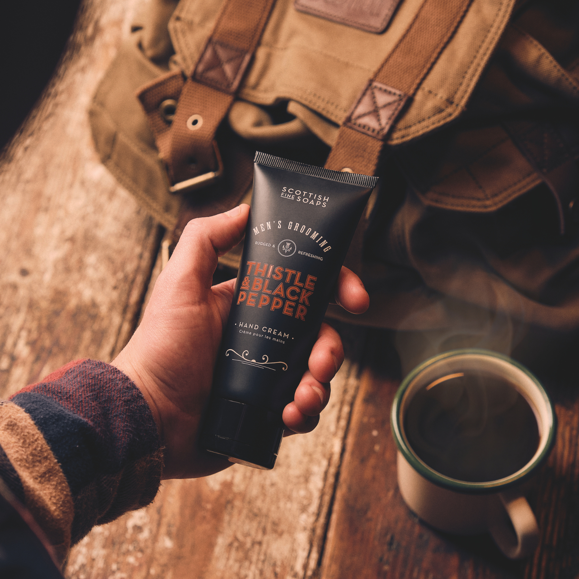 Scottish Fine Soaps Thistle & Black Pepper krem do rąk 100 ml