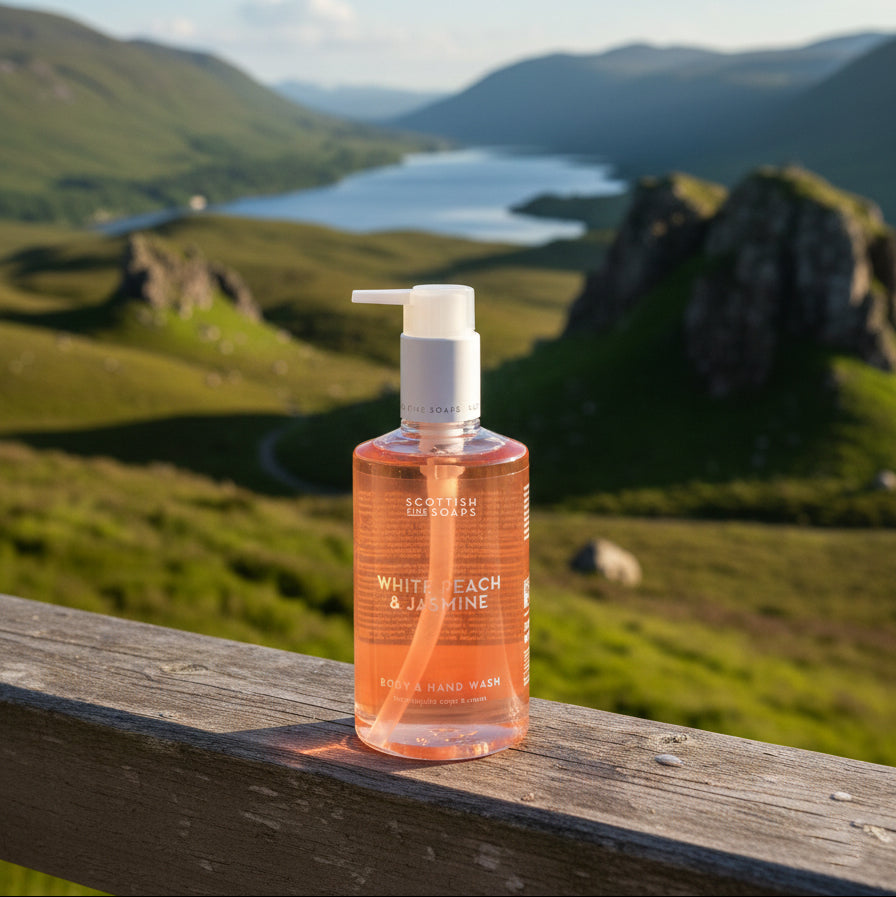 SCOTTISH FINE SOAPS White Peach & Jasmine Żel do ciała i rąk 300ml