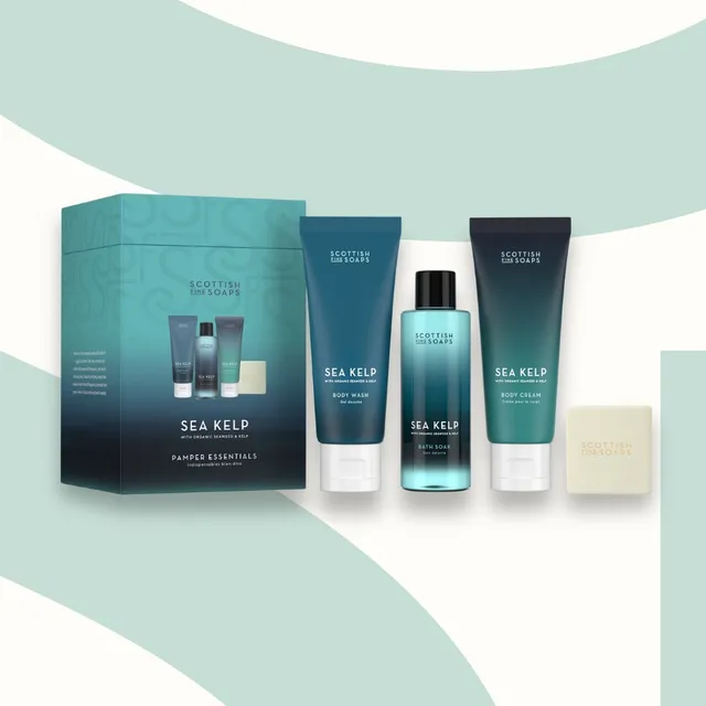 Scottish Fine Soaps Sea Kelp Pamper Essentials zestaw 4 szt morski