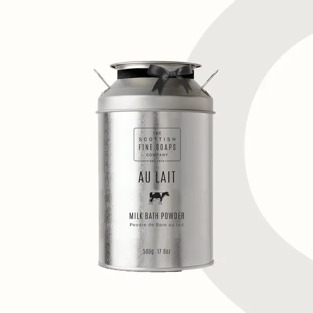 SCOTTISH FINE SOAPS Au Lait Mleczny puder do kąpieli 500g