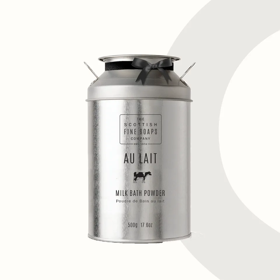 SCOTTISH FINE SOAPS Au Lait Mleczny puder do kąpieli 500g
