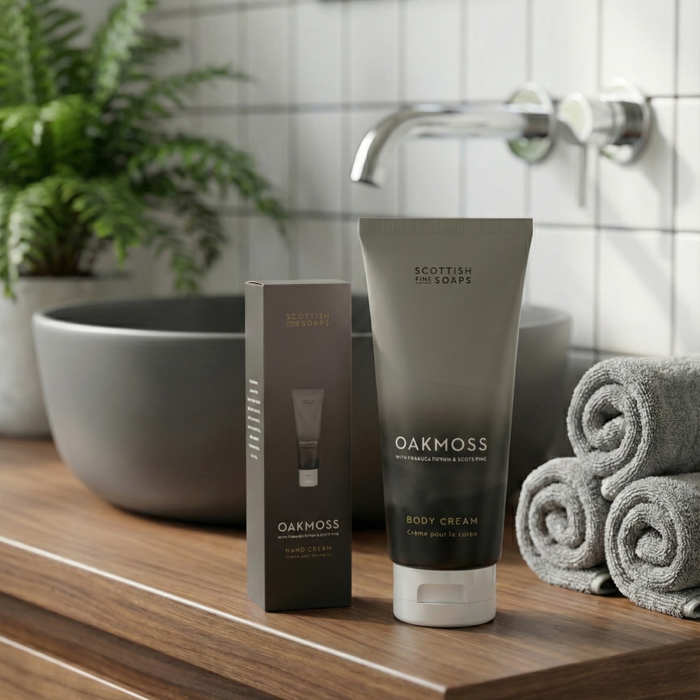 Scottish Fine Soaps Oakmoss krem do ciała 200 ml leśny