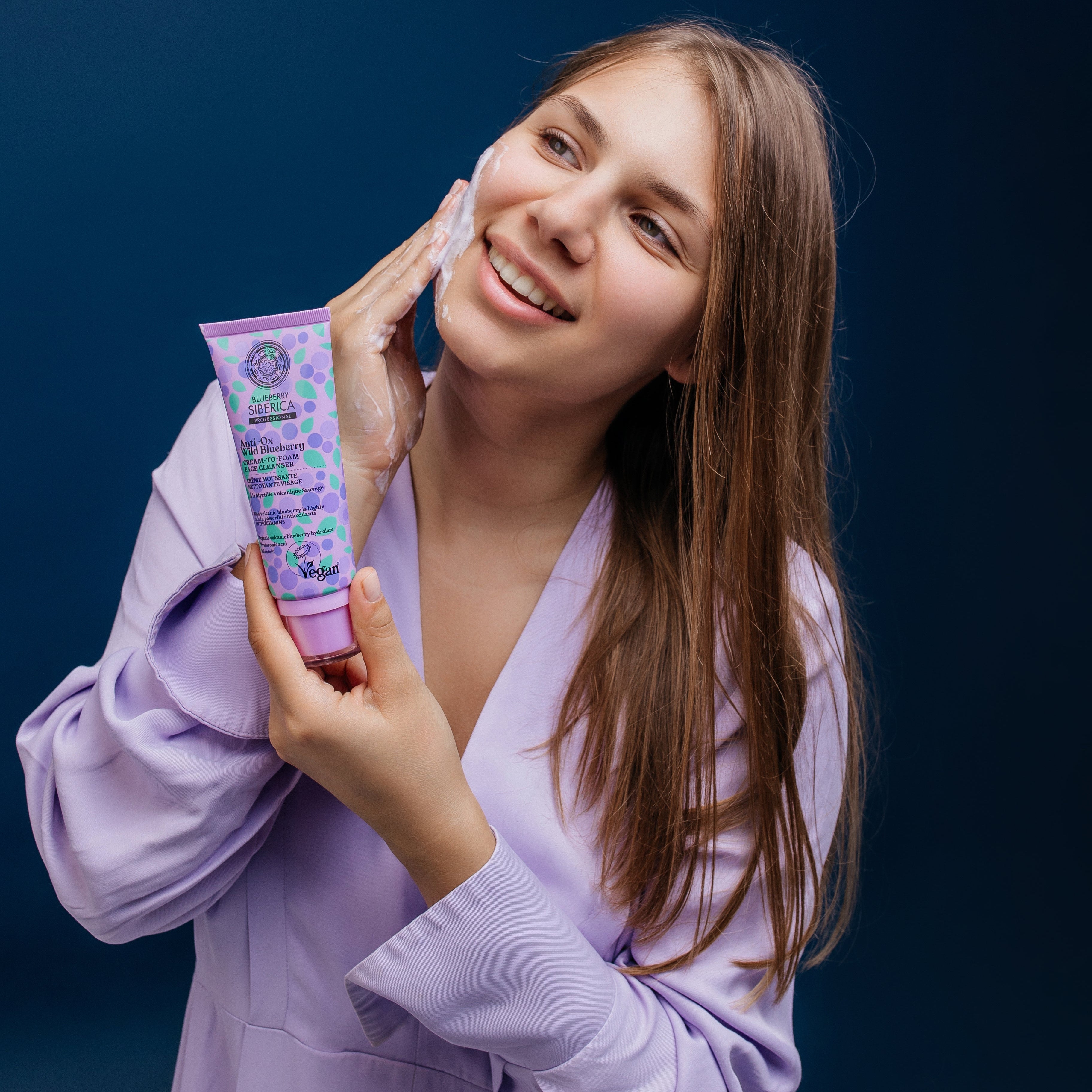 Taiga Siberica Cream-To-Foam pianka do twarzy kremowa oczyszczająca