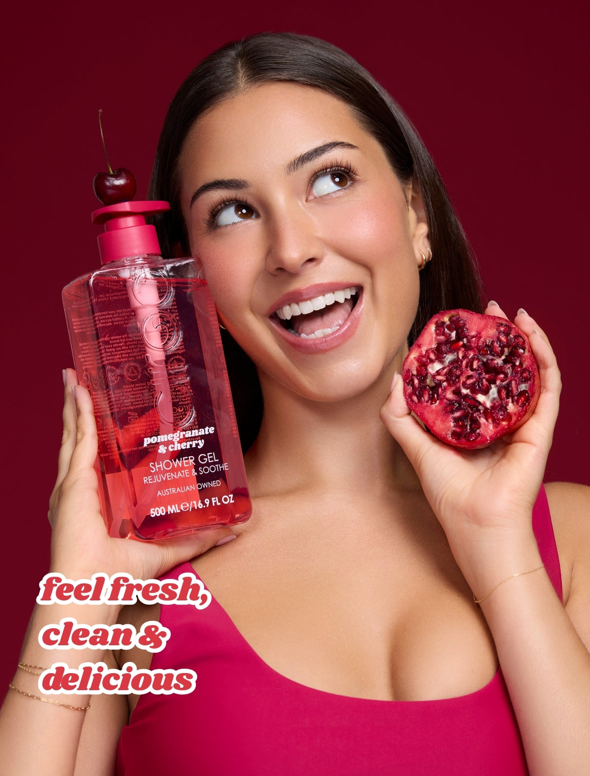 Ciroa Pomegranate & Cherry żel pod prysznic 500 ml owocowy