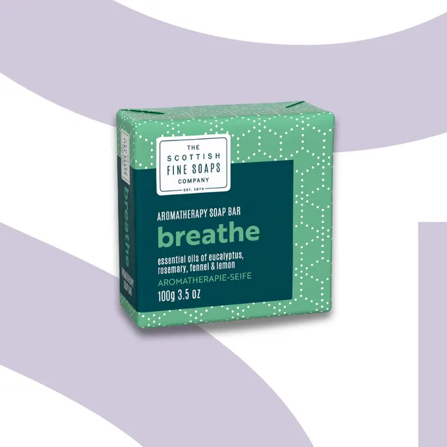 Scottish Fine Soaps Aromatherapy Breathe mydło 100 g eukaliptusowe