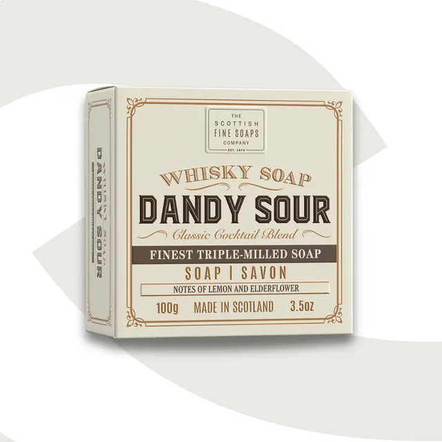 Scottish Fine Soaps Dandy Sour mydło 100 g whisky