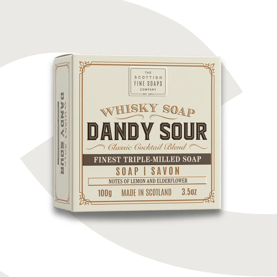Scottish Fine Soaps Dandy Sour mydło 100 g whisky