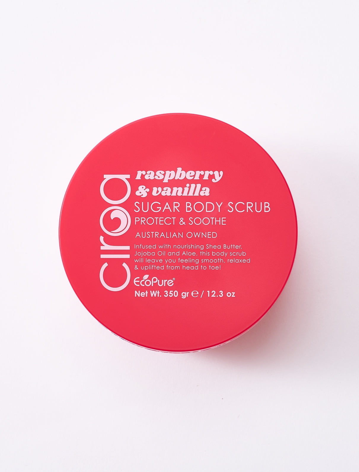 Ciroa Raspberry & Vanilla peeling do ciała 350 g malina-wanilia